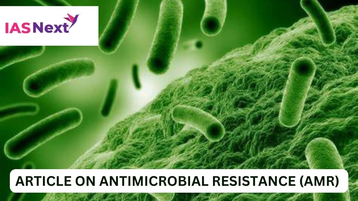 ARTICLE ON ANTIMICROBIAL RESISTANCE (AMR):- occurs when bacteria, viruses, fungi, and parasites change over time and no longer respond to medicines making infections harder to treat and increasing the risk of disease spread, severe illness, and death. Also, known as AR (Antibiotic Resistance). Antibiotic resistance is one of the biggest public health challenges of our time. Each year at least 4.8 million people get an antibiotic-resistant infection, and more than 95,000 people die. Fighting this threat is a public health priority that requires a collaborative global approach across sectors.