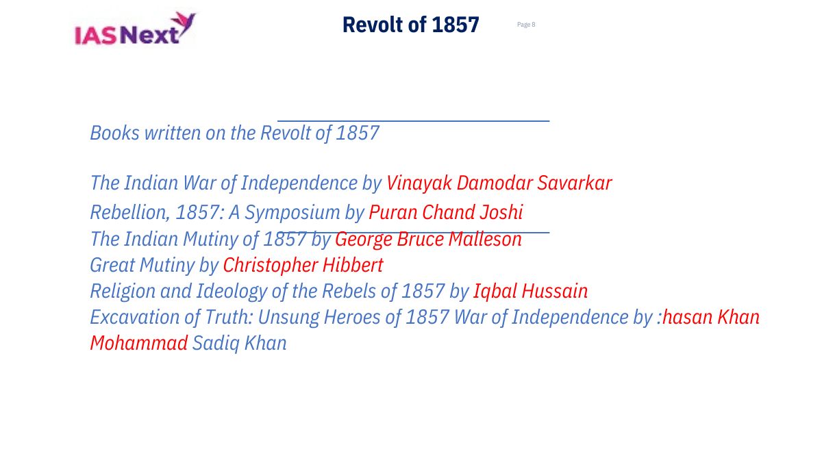 Revolt Of 1857 Revolt Of 1857