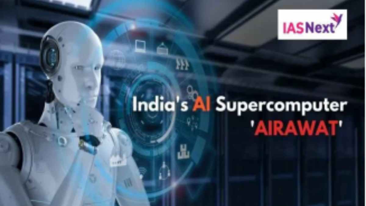 The AI Supercomputer ‘AIRAWAT’, installed at C-DAC, Pune has been ranked 75th in the top 500 Global Supercomputing List.