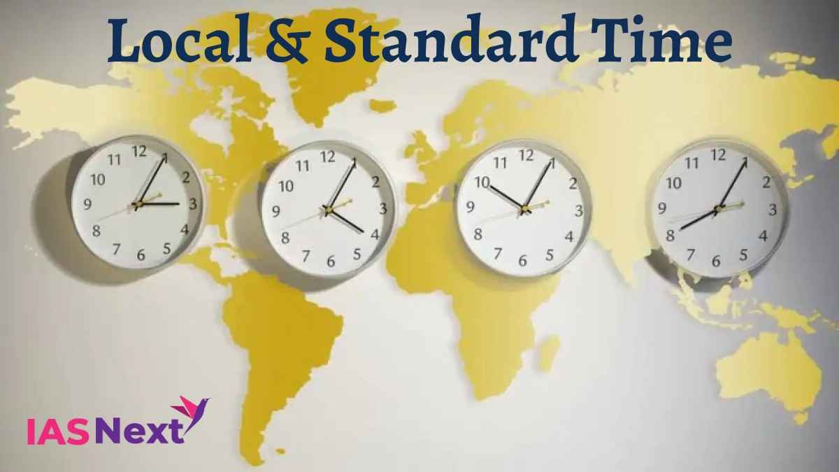 The local time and standard time on Earth is different : local time is determined by the sun’s motion, but standard time is the time....