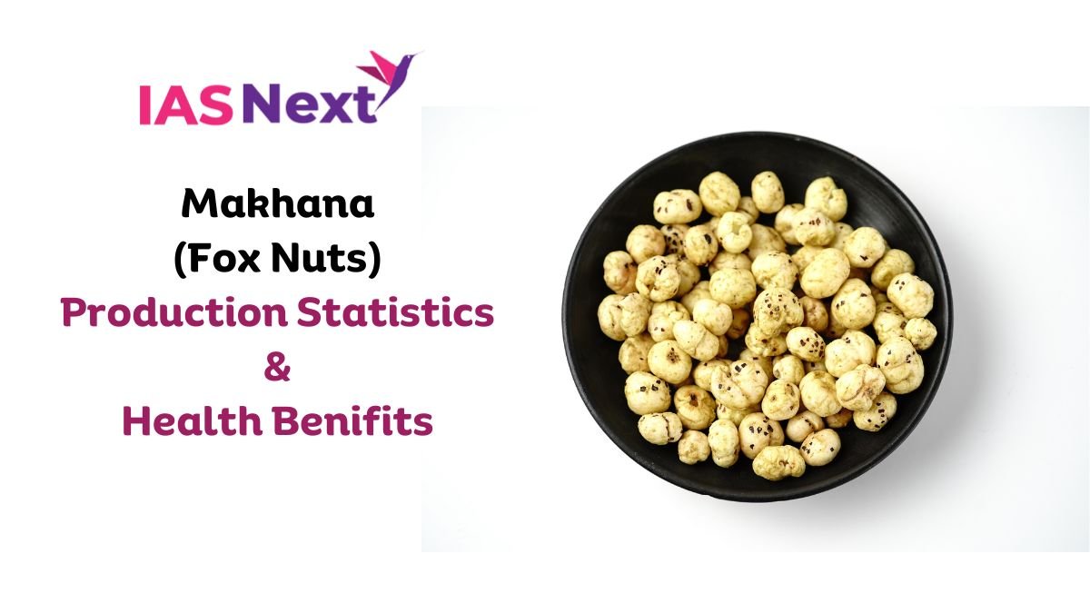 Makhana (Fox Nuts): Production Statistics and Health Benefits