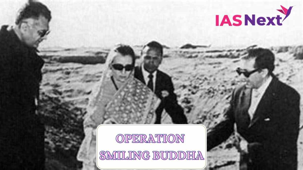 Operation Smiling Buddha the world that India had entered an elite group of nations whose members possessed nuclear capabilities..