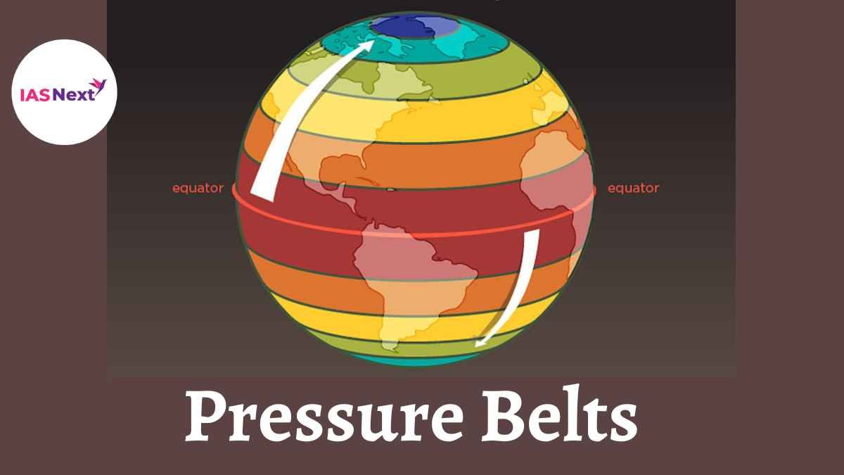 Pressure belts are the natural phenomenon for which different types of air pressure on the earth’s surface can be experienced in different....