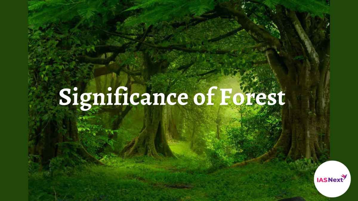 Significance of Forest for biodiversity as a habitat for other species. Forests are home to some of the most biodiversity-rich.....