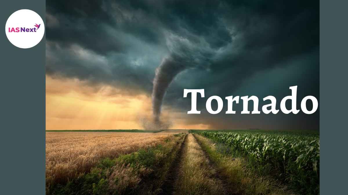A tornado is a violently rotating column of air that collides with the Earth's surface as well as a cumulonimbus cloud or, in rare cases, the base of a cumulus cloud....