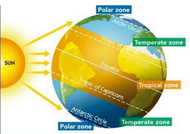 Seasonality by Motion of Earth