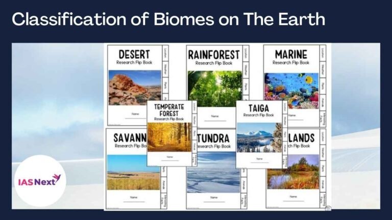 Classification of Biomes on The Earth