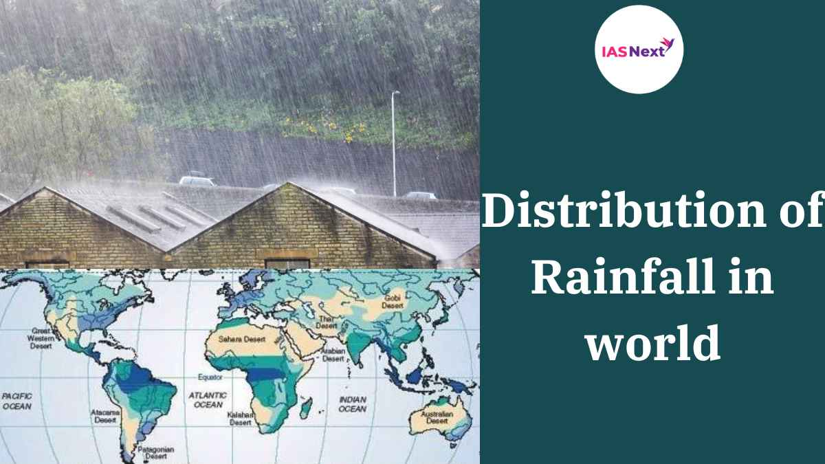 Distribution Of Rainfall In World