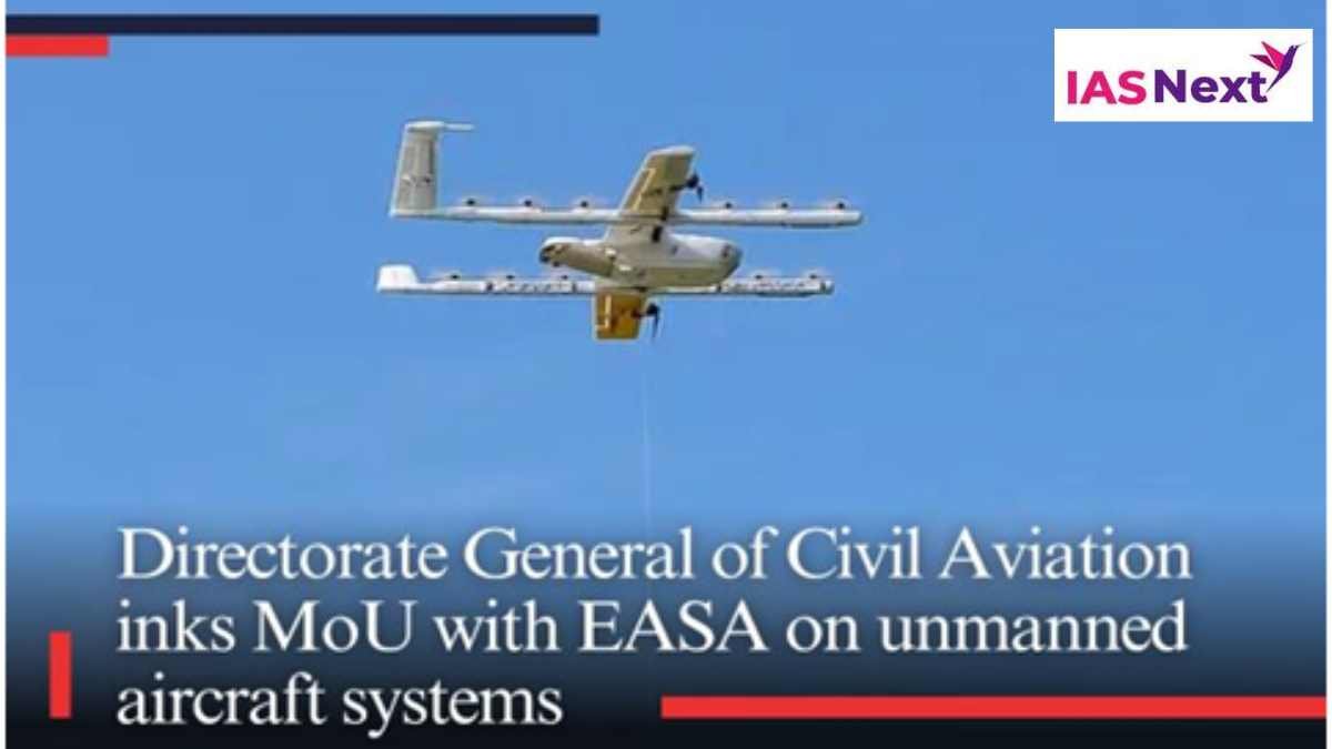 The Directorate General of Civil Aviation (DGCA) of India has recently signed a memorandum Unmanned Aircraft Systems.
