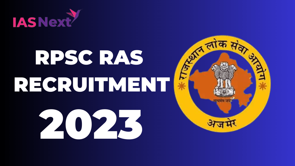 RPSC RAS 2023 905 Vacancies Application Form and Notification