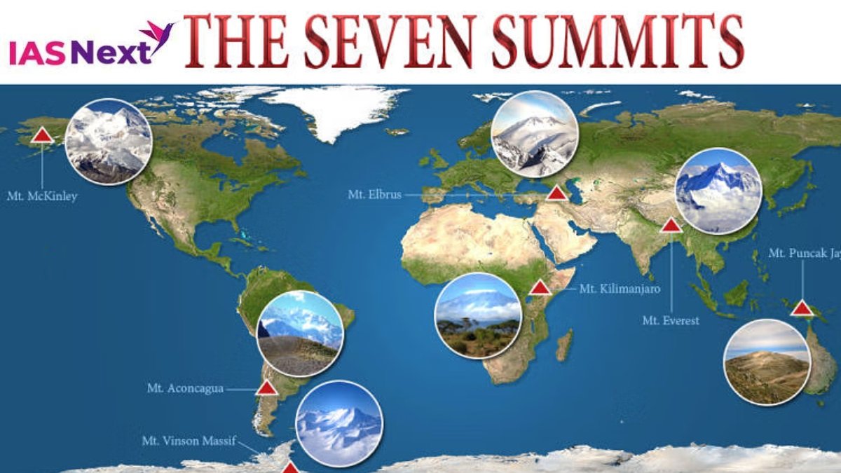 The Volcanic Seven Summits are the highest volcanoes on each of the seven continents, seven-volcanic-summits...