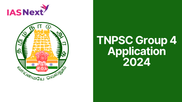 Tnpsc Group 4 Application 2024: Application Form Link