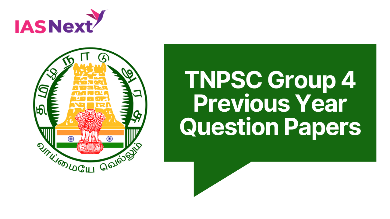 Tnpsc Group 4 Previous Year Question Papers 