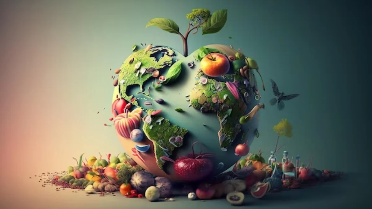 Climate Change Impact on Food Security Biology Diagrams