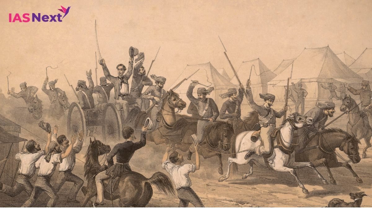 The Indian Mutiny of 1857-59 was a widespread but unsuccessful rebellion against the rule of the British East India 